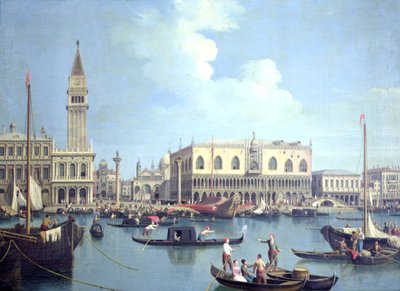 A View of the Grand Canal by Giovanni Antonio Canal